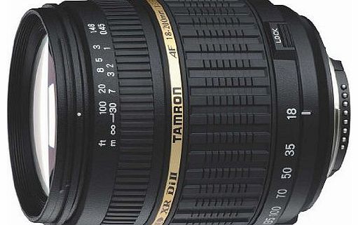 Tamron AF 18-200mm F/3.5-6.3 XR Di II LD Aspherical [IF] Macro Lens for Nikon